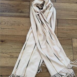 Pretty Persuasions Beige and Brown Scarf